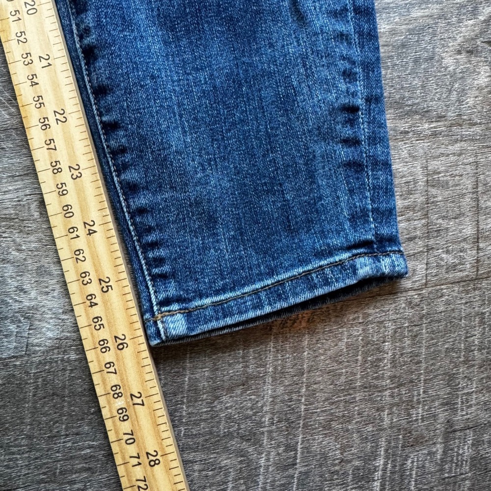 Good American Good Legs Skinny Jeans 8/29 High Rise Dark Wash Blue Gap-Proof - Picture 6 of 6